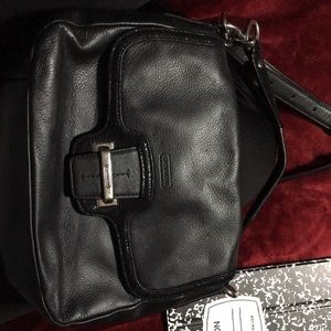 Black coach bag